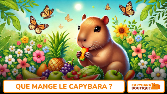 Que mange un capybara ?