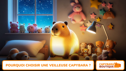 Pourquoi choisir une veilleuse capybara ?