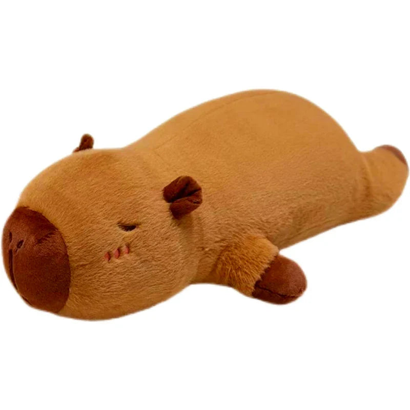 Peluche Capybara Réversible 34 Cm - Panda D'un Côté, Capybara De L'autre, Douce Et Réconfortante