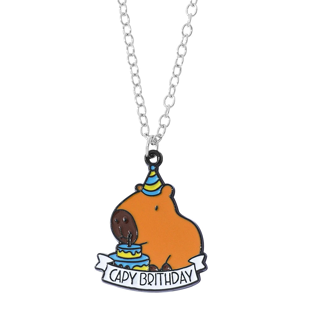 Collier Capybara Acier