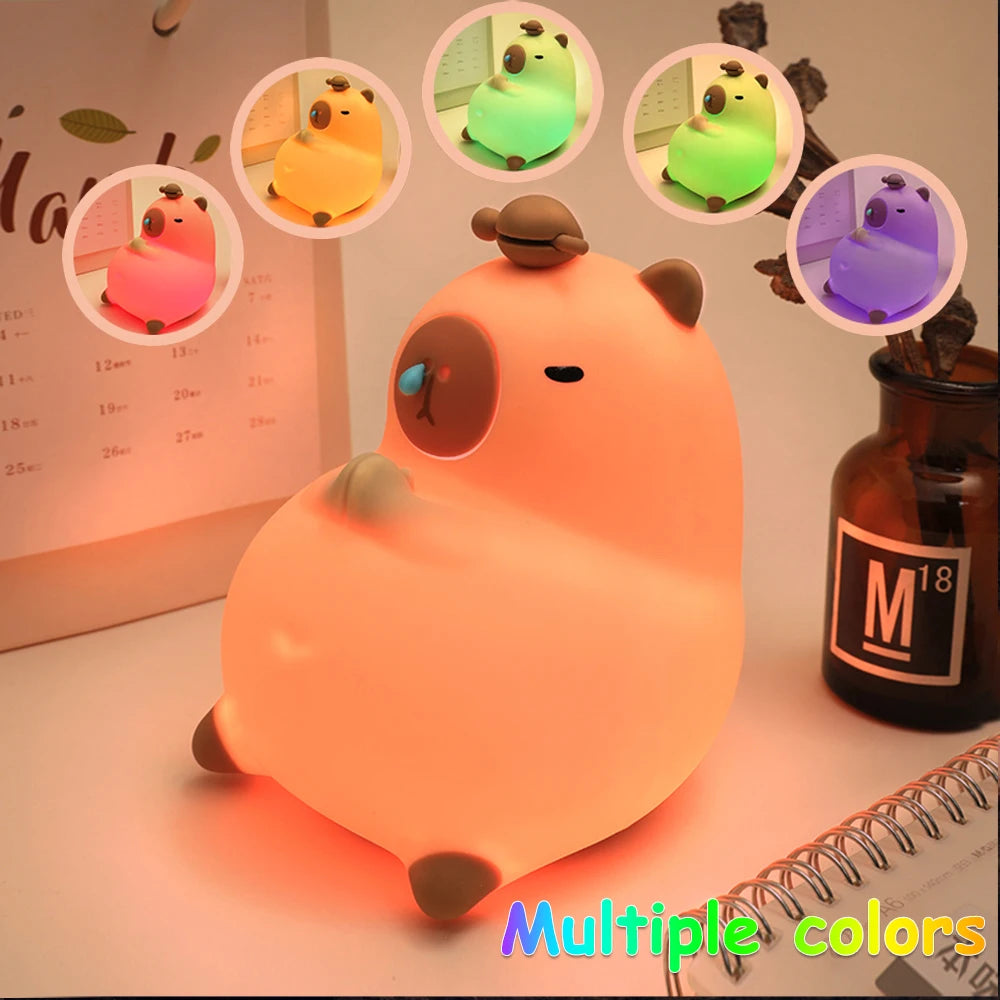 Veilleuse Multicolor Capybara