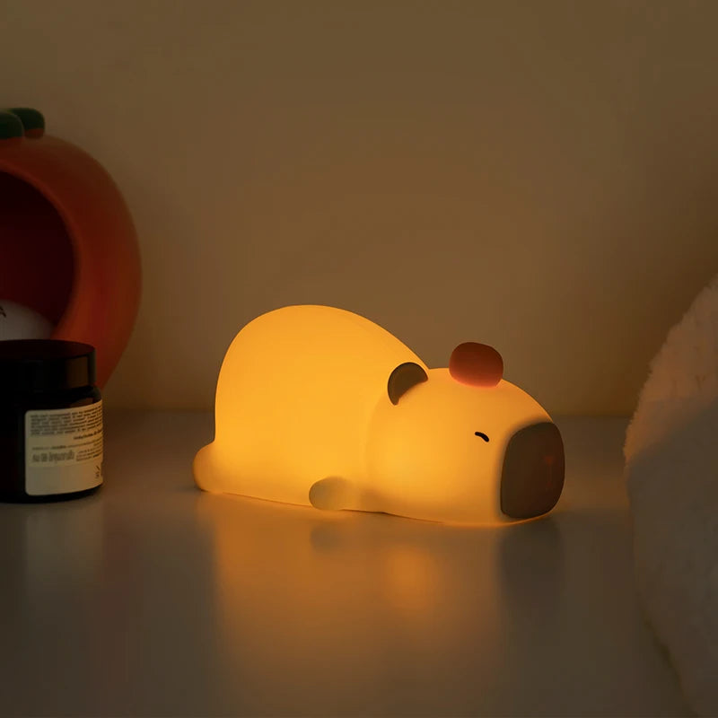 Veilleuse Capybara Silicone Enfant