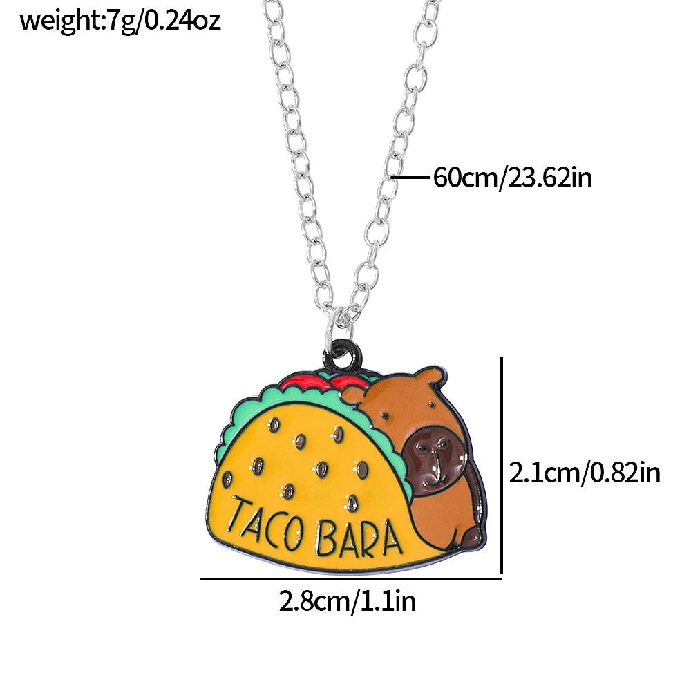 Collier Capybara Acier