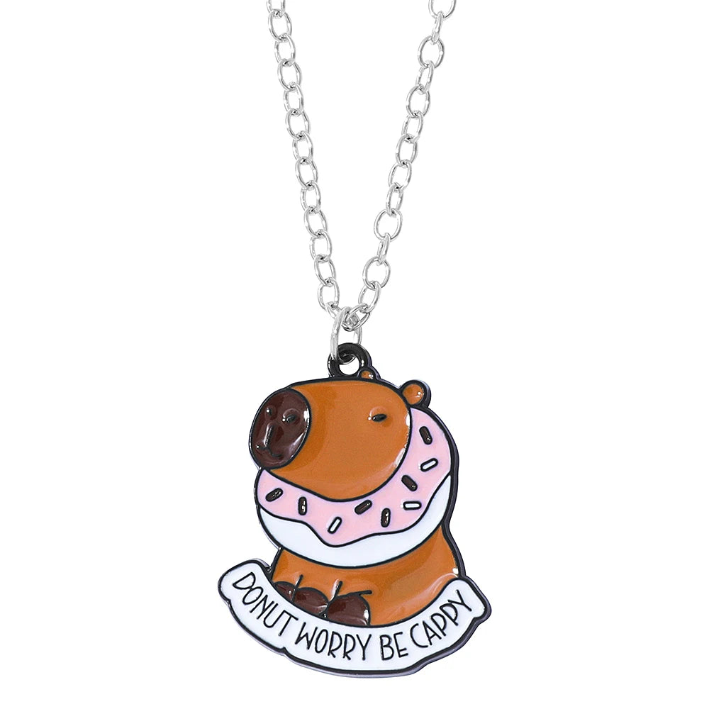 Collier Capybara Anniversaire