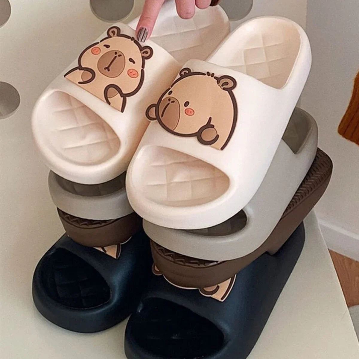 Chausson Ouvert Capybara