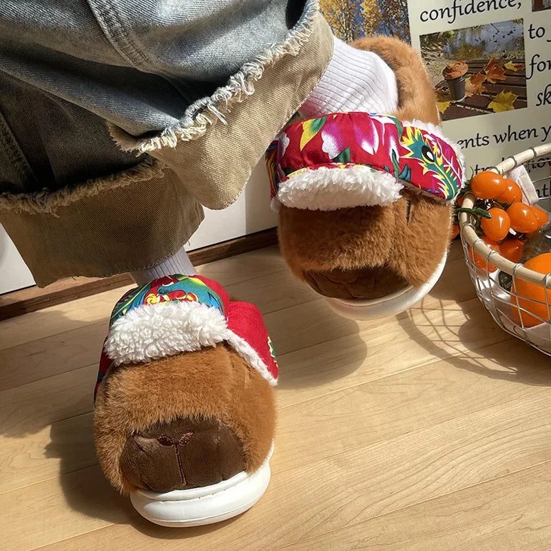 Chausson Capybara Rigolo