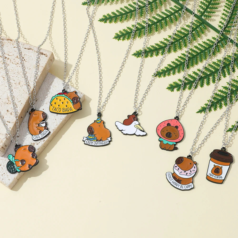 Collier Capybara Acier