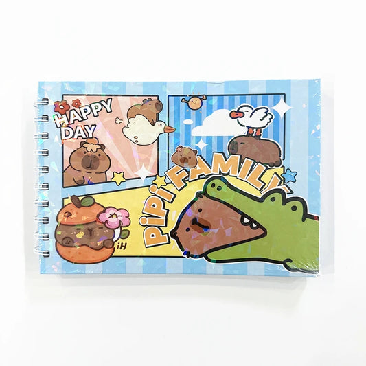 Dessin imprimer capybara kawaii