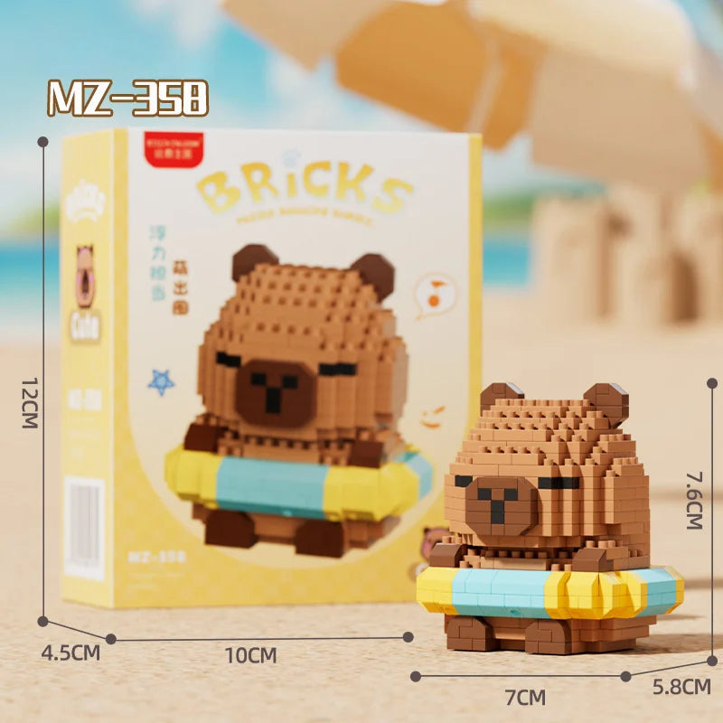 Jouet de Construction Capybara