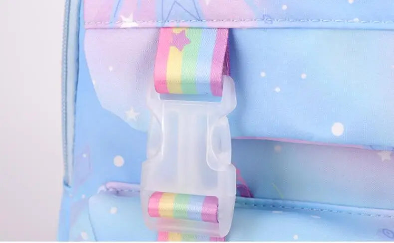 Sac à dos capybara pour enfant Arc en Ciel