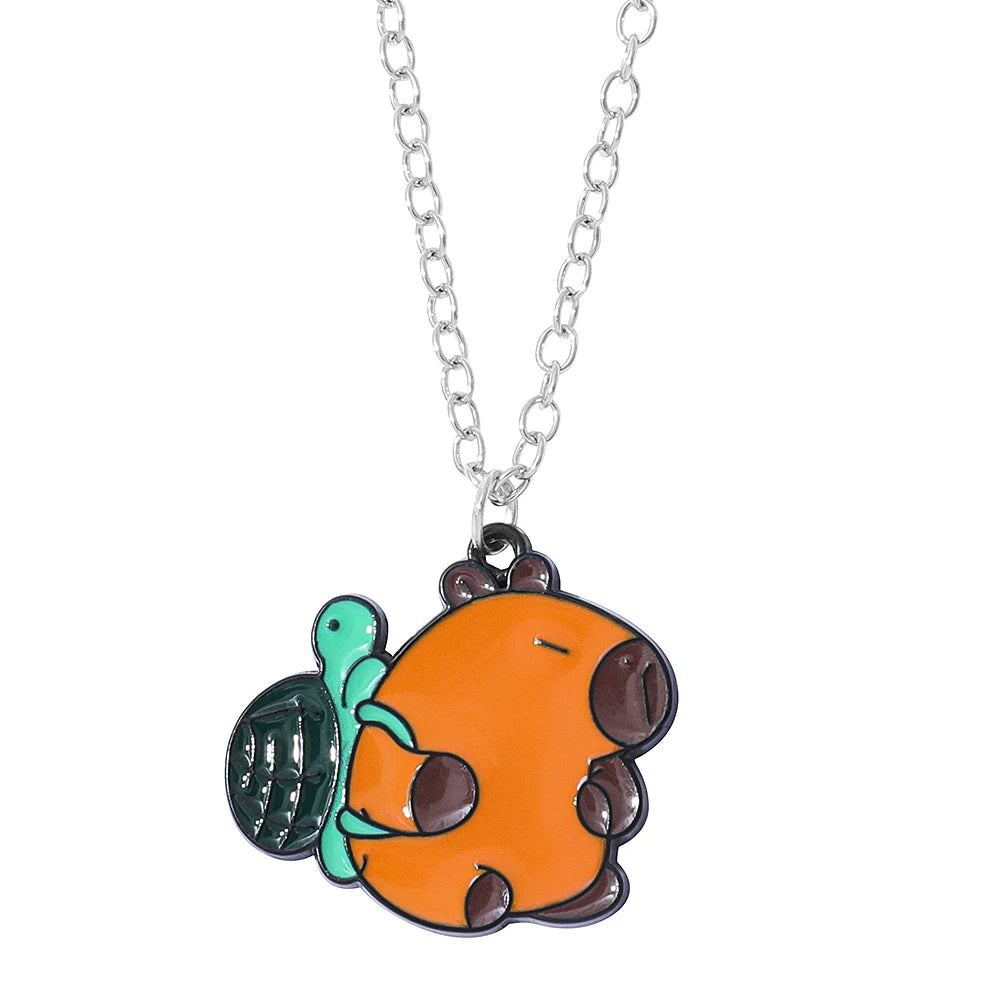 Collier Capybara Acier