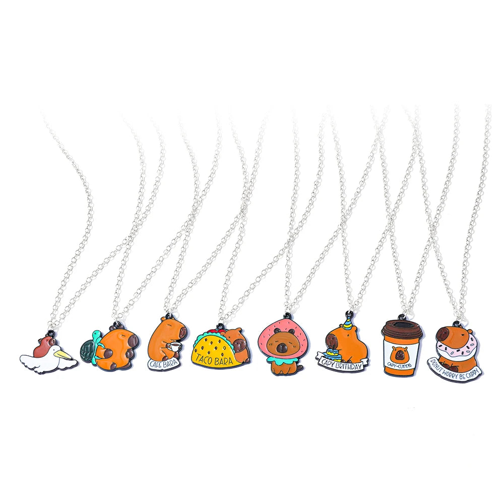 Collier Capybara Acier