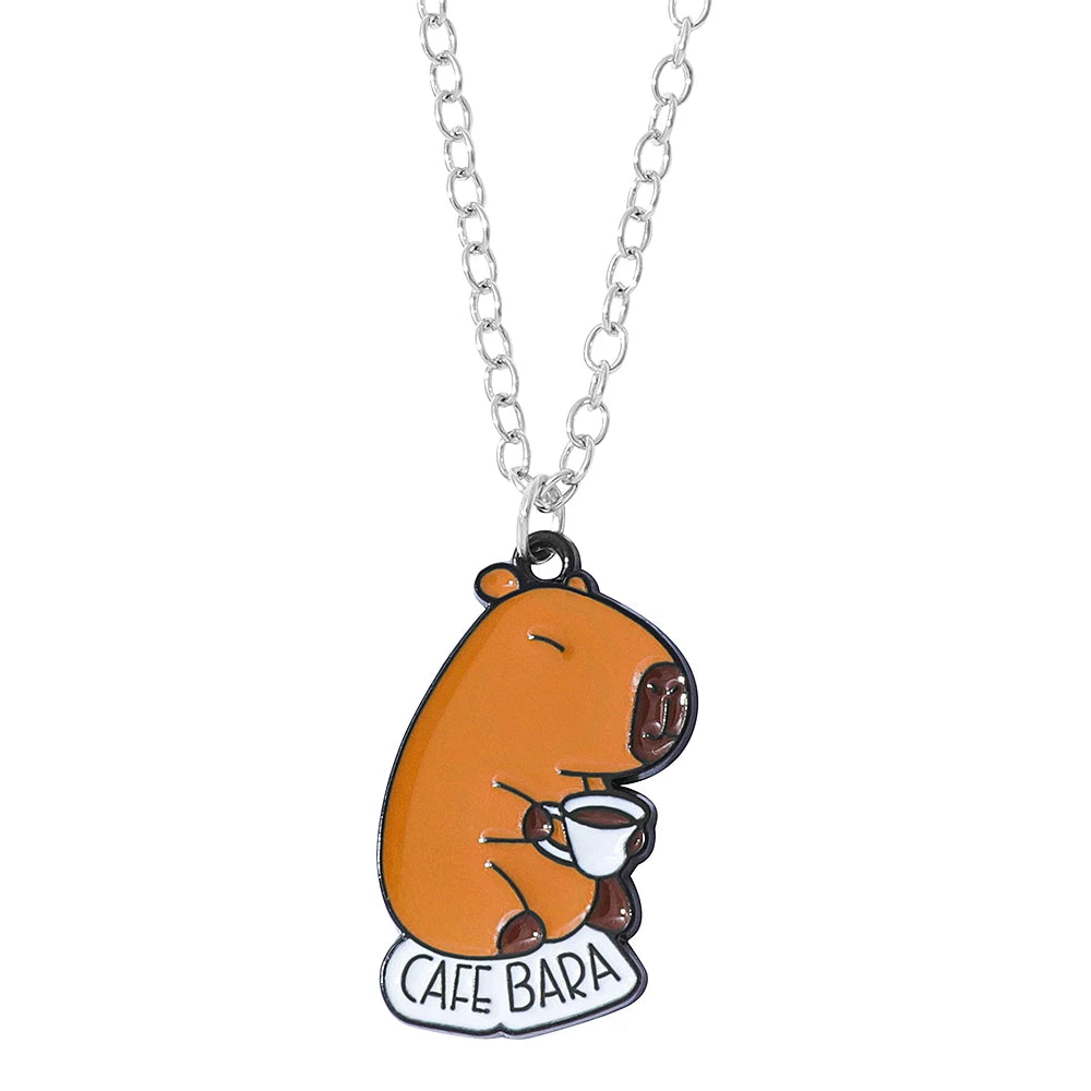 Collier Capybara Acier
