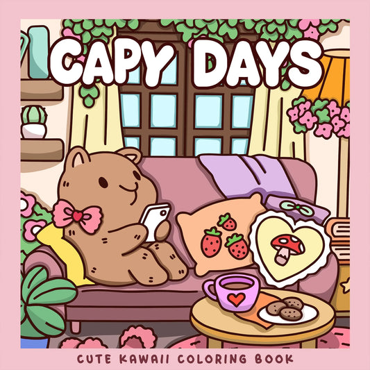 Coloriage Capybara
