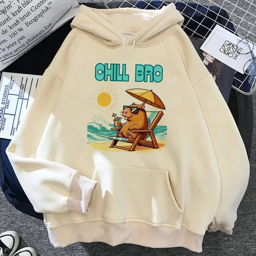 Pull à Capuche Unisexe Capybara