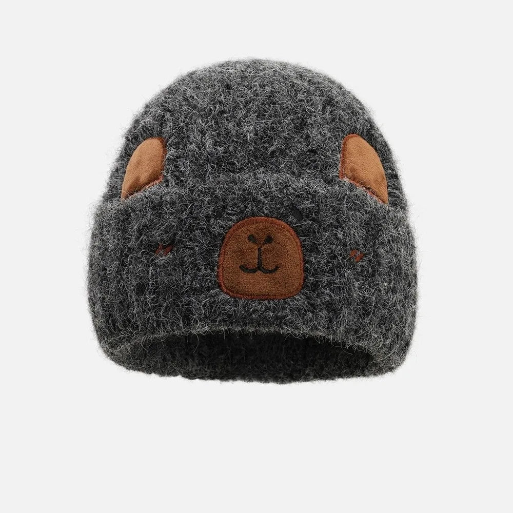 Bonnet Ski Capybara - Dark Grey