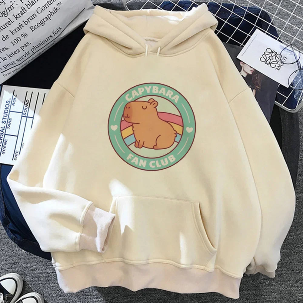 Sweat à Capuche Capybara Fan Club
