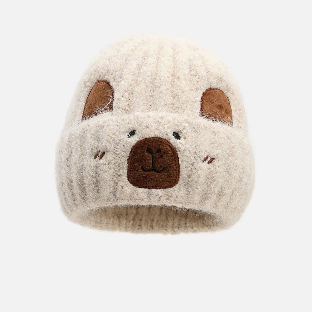 Bonnet Capybara Adulte - Beige