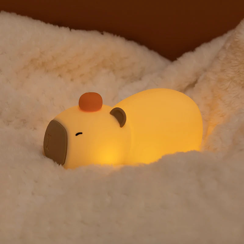 Veilleuse Capybara Silicone Enfant