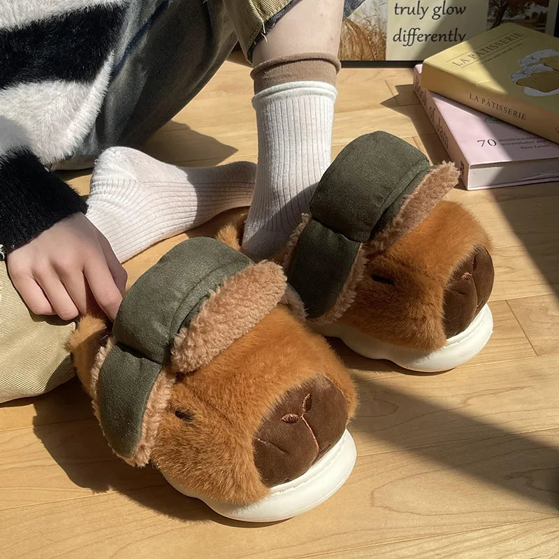 Chausson Capybara Rigolo
