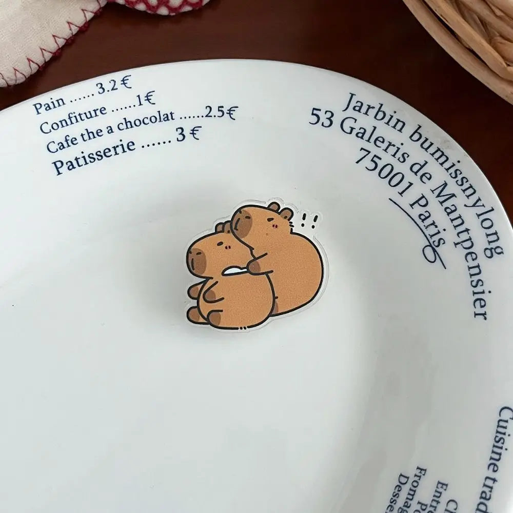 Capybara Pins Plastique - Menace