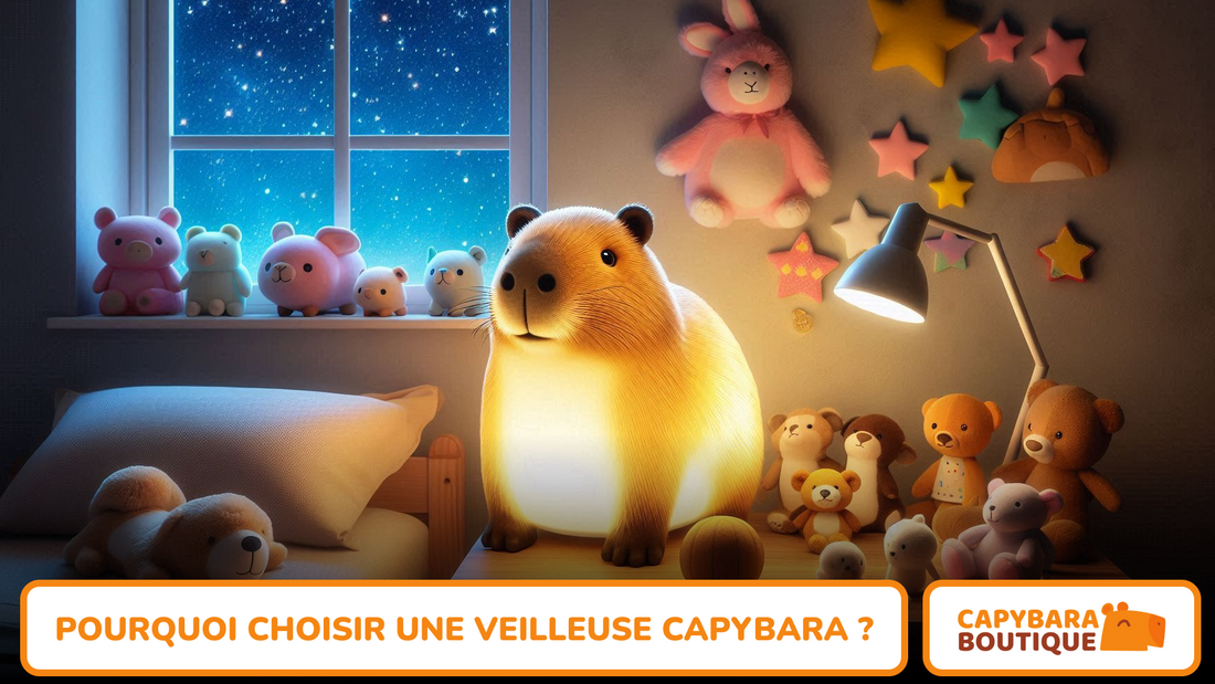 Pourquoi choisir une veilleuse capybara ?