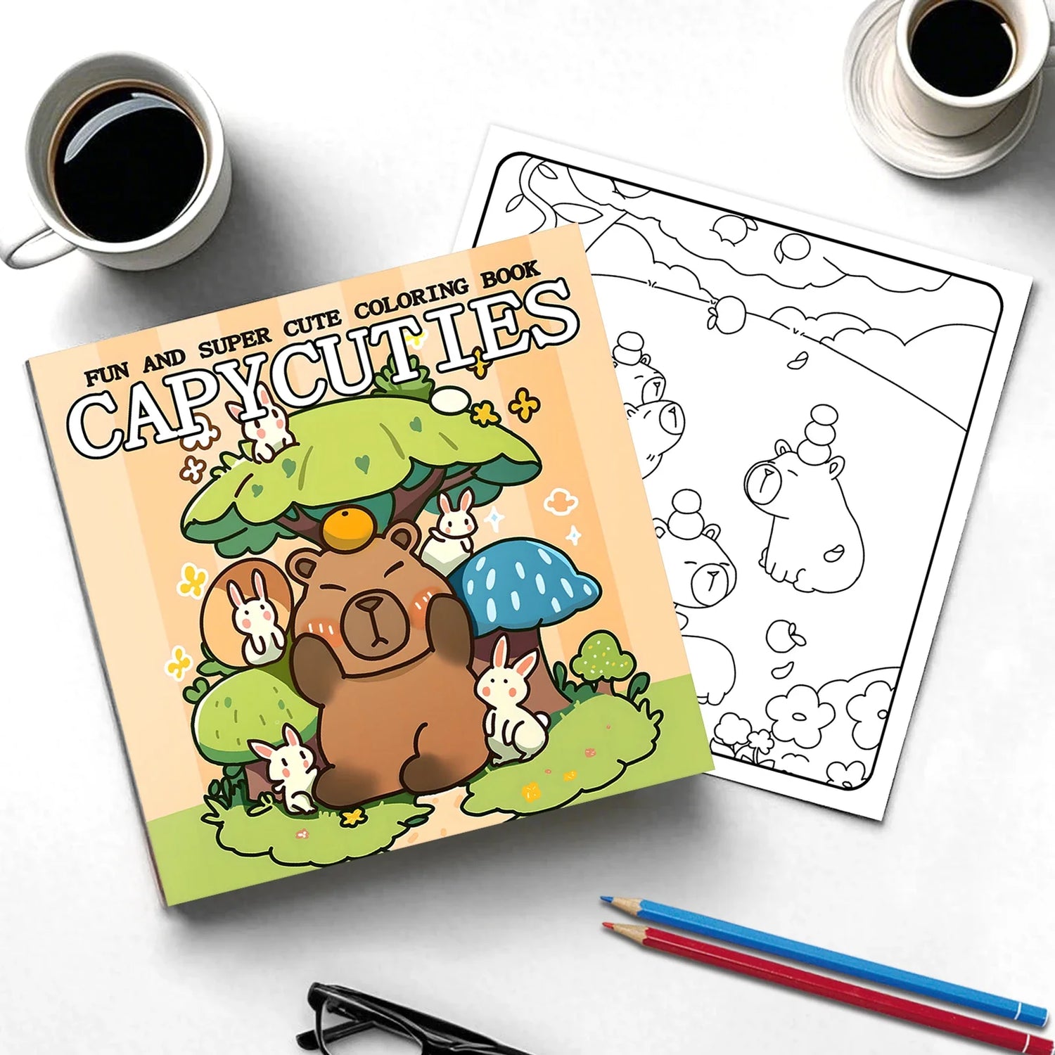 Coloriage Capybara