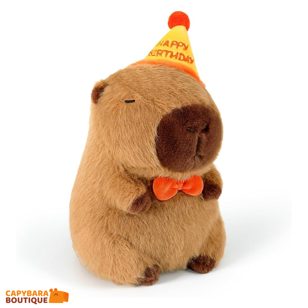 Peluche Capybara Anniversaire