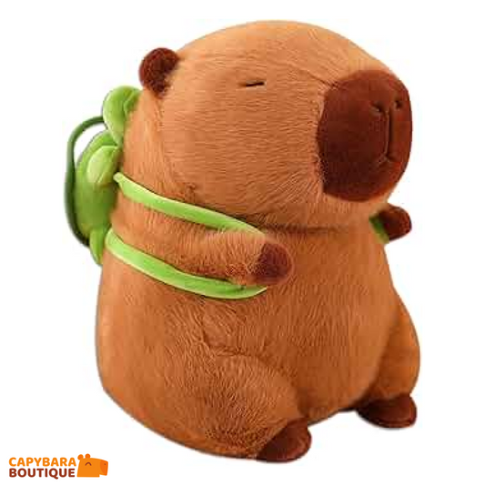 Peluche Capybara Tortue