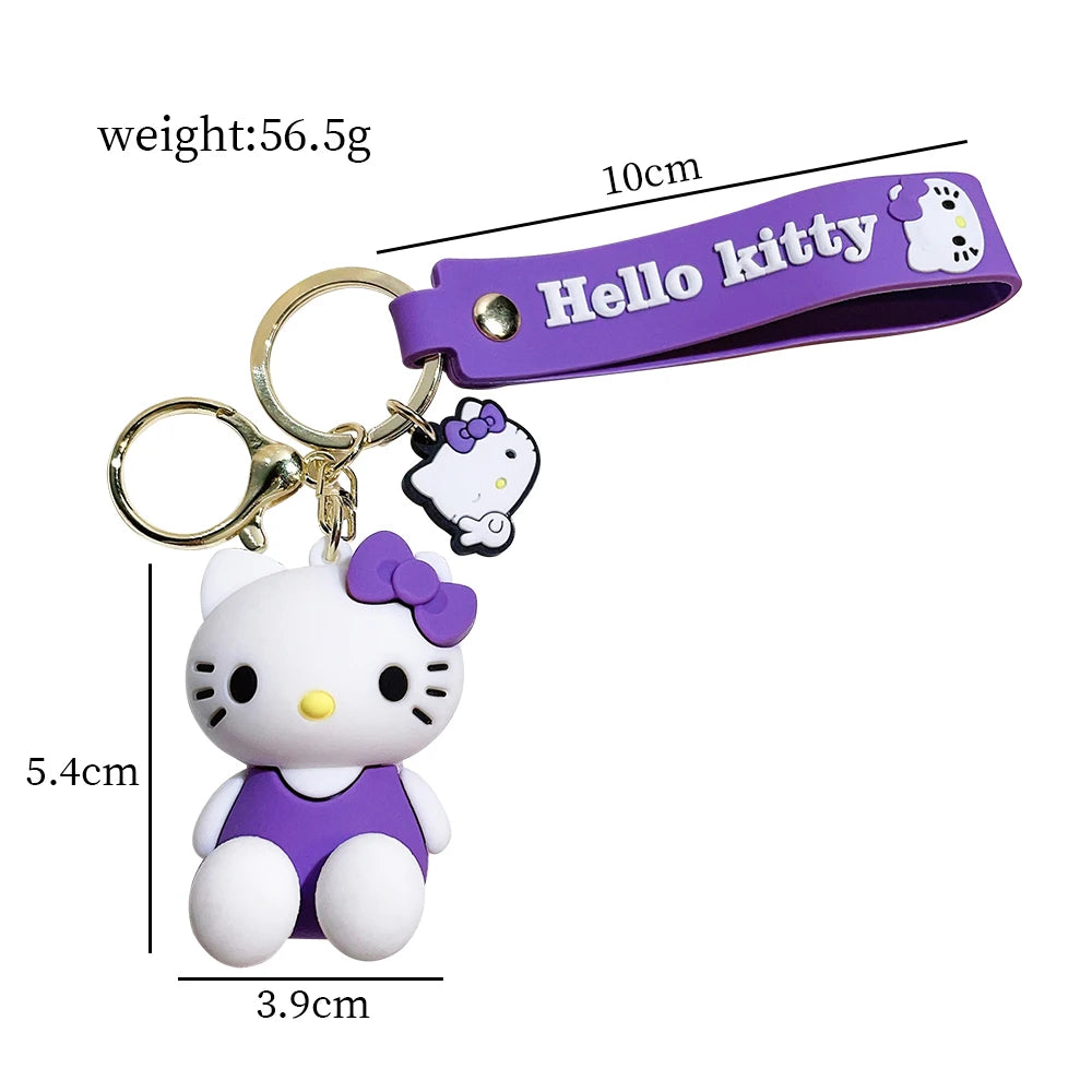 Porte-clé capybara pendentif élégant pour sac à main