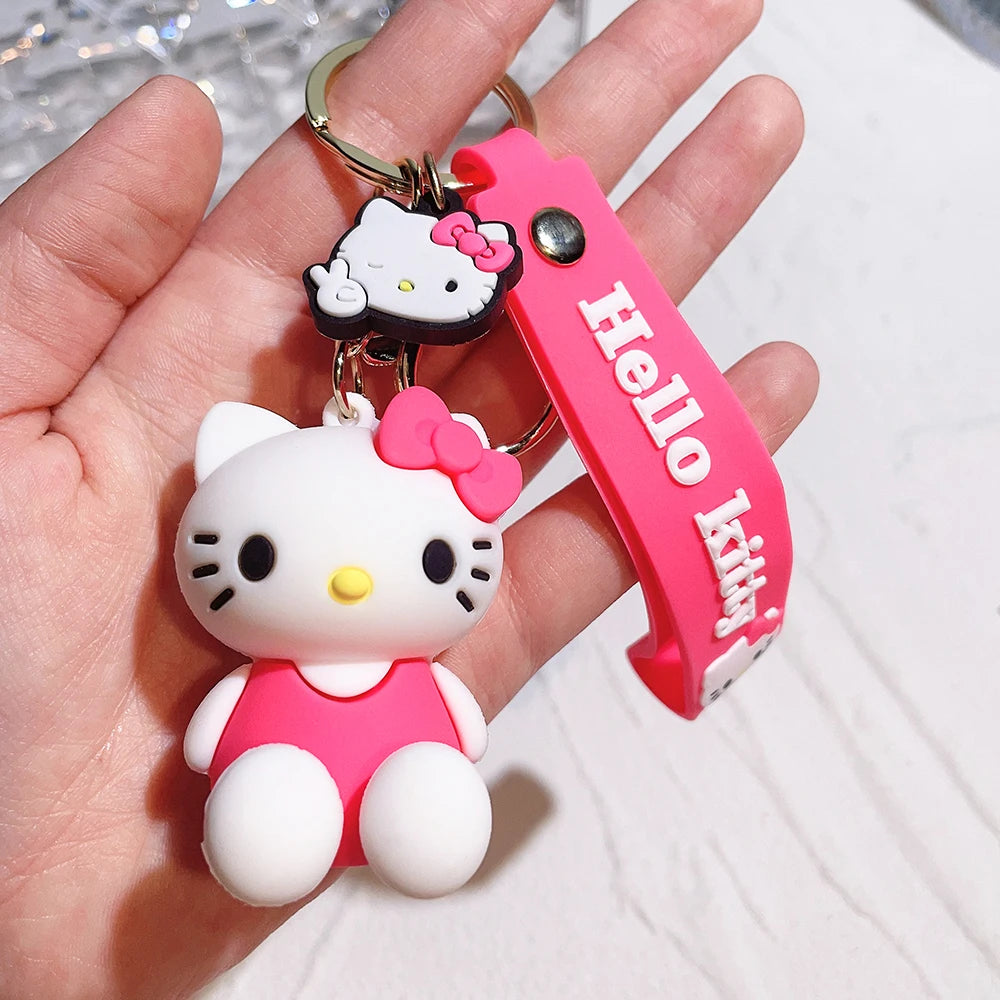 Porte-clé capybara pendentif élégant pour sac à main