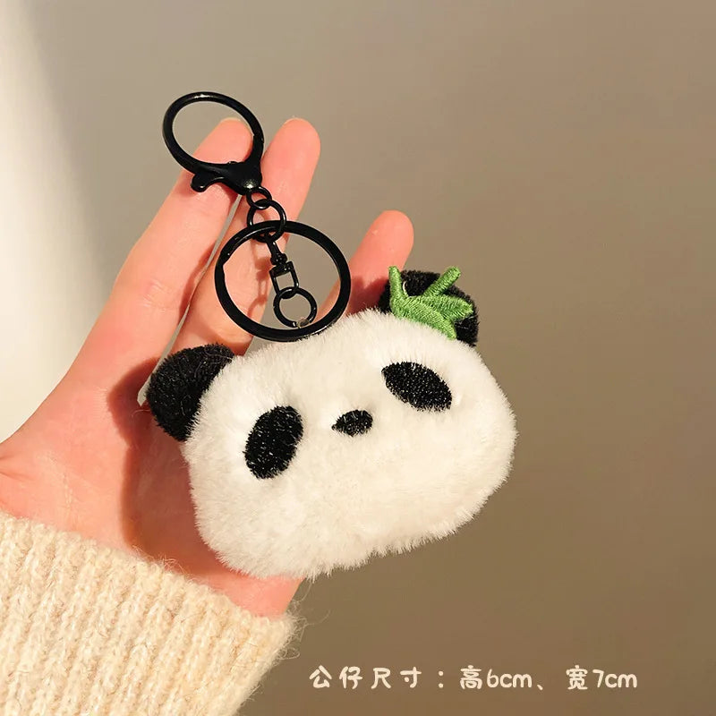 Porte-clé peluche capybara avec étoile pour sac et trousseau