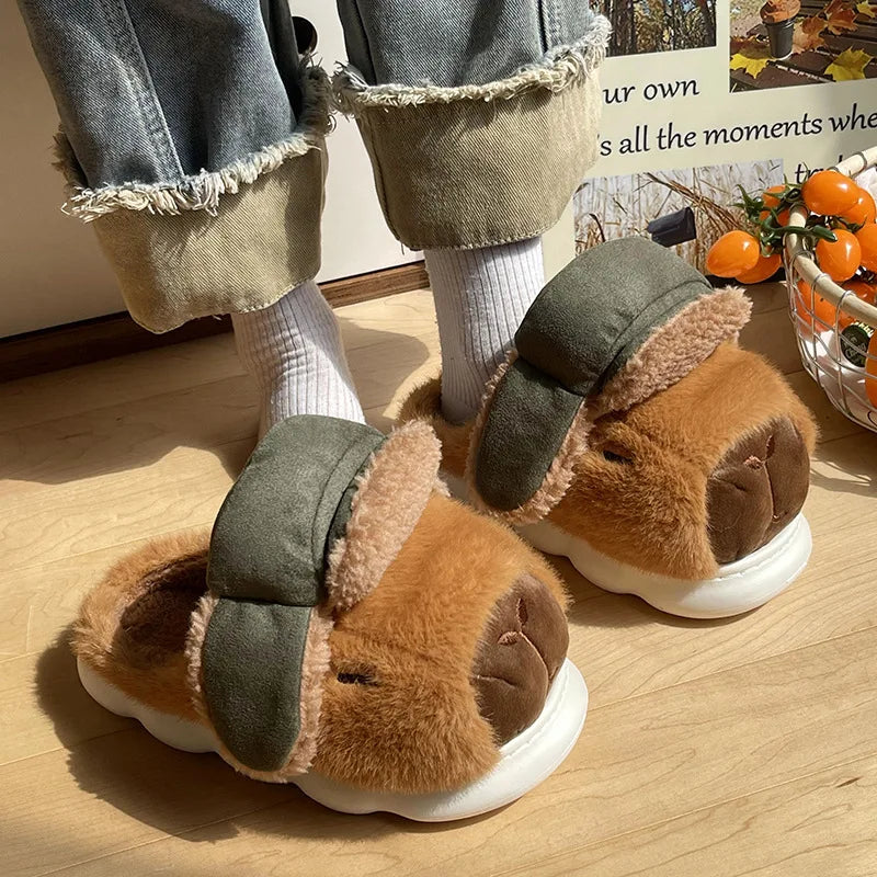 Chausson Capybara Rigolo