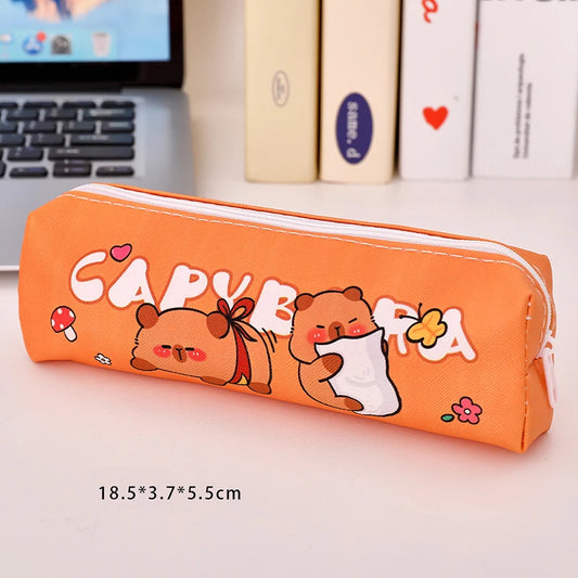 Trousse simili cuir capybara