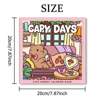 Coloriage Capybara