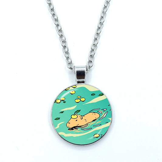 Collier Capybara Kawaii