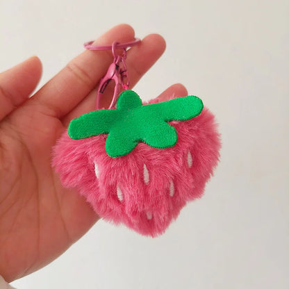 Porte-clé peluche capybara avec étoile pour sac et trousseau