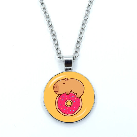 Collier Capybara Donuts
