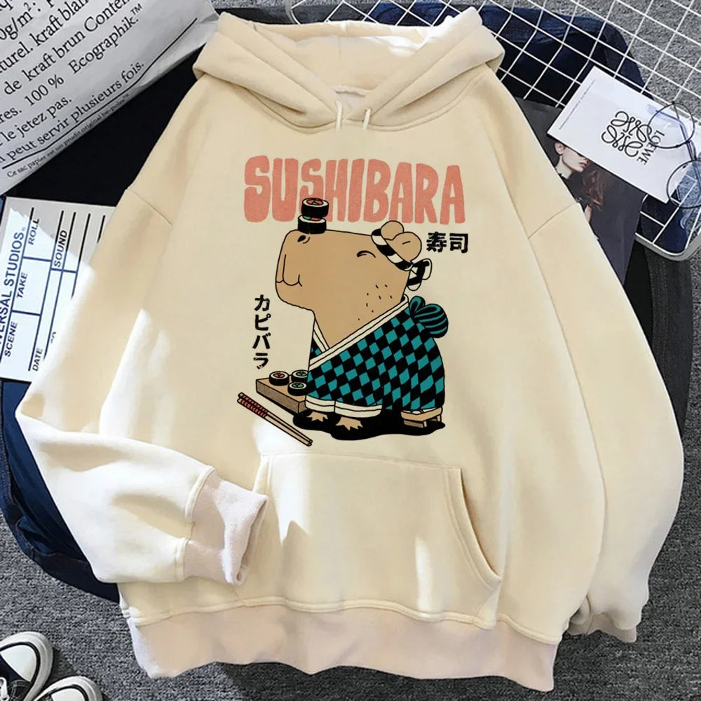 Sweat Beige Capybara Sushibara
