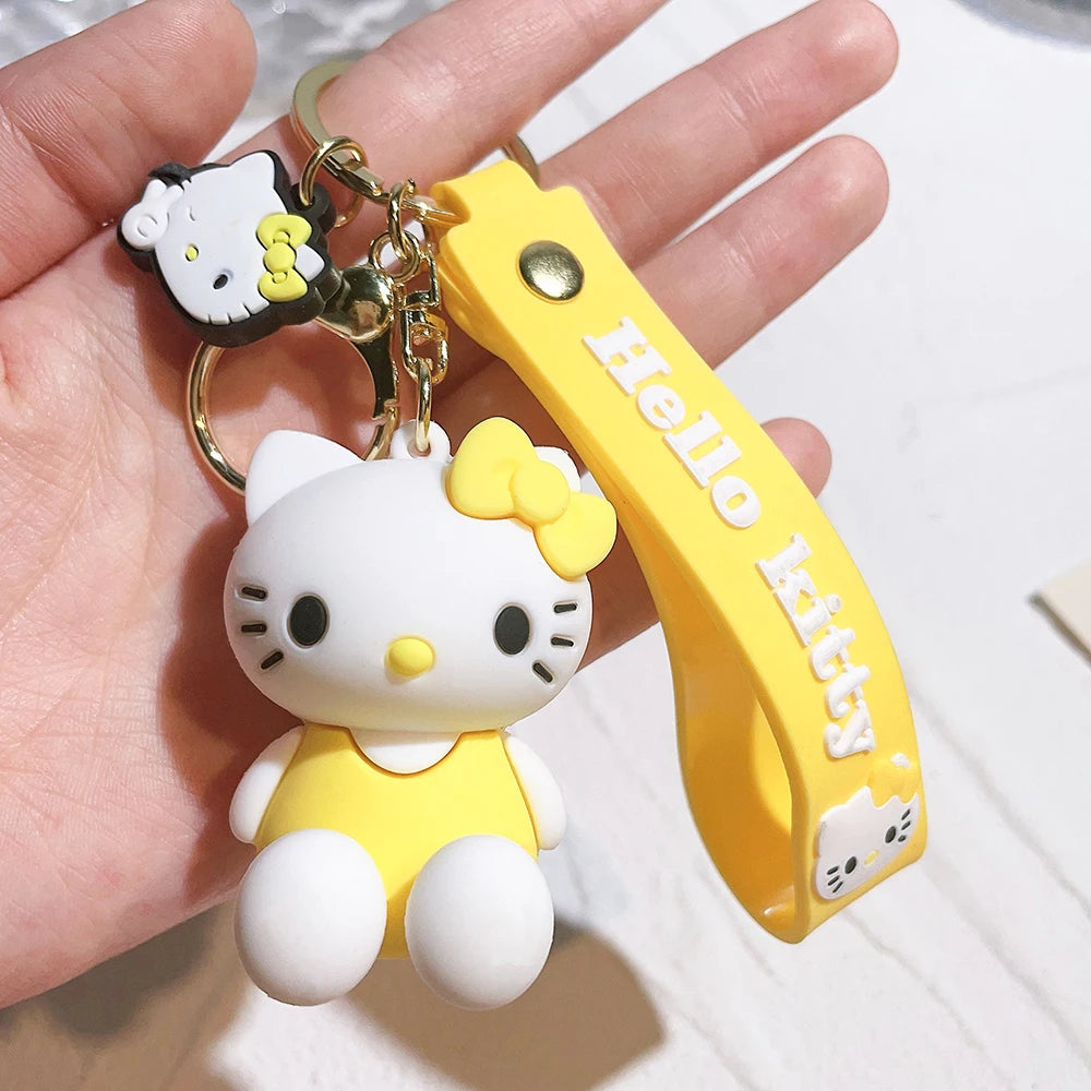 Porte-clé capybara pendentif élégant pour sac à main