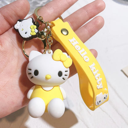 Porte-clé capybara pendentif élégant pour sac à main