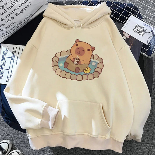 Pull Beige Capybara Homme