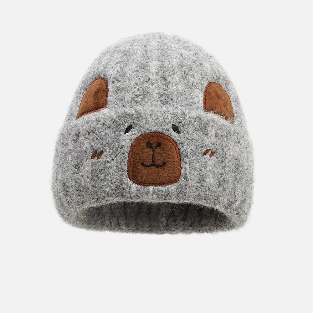 Bonnet Neige Capybara - Light Grey