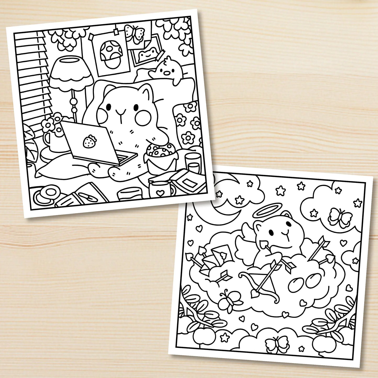 Coloriage Capybara