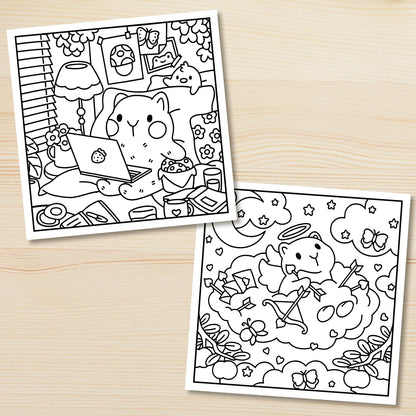 Coloriage Capybara