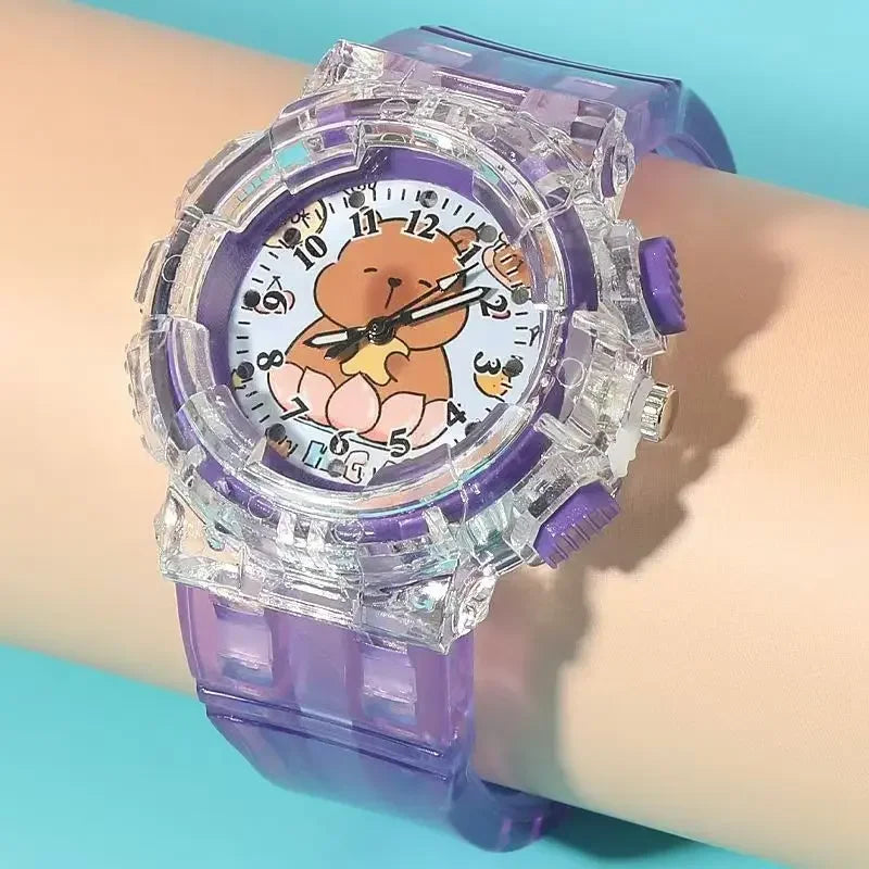 Coffret Petit Capy – montre enfant capybara