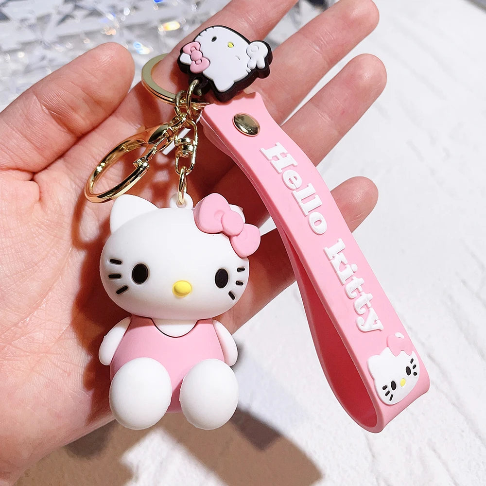 Porte-clé capybara pendentif élégant pour sac à main