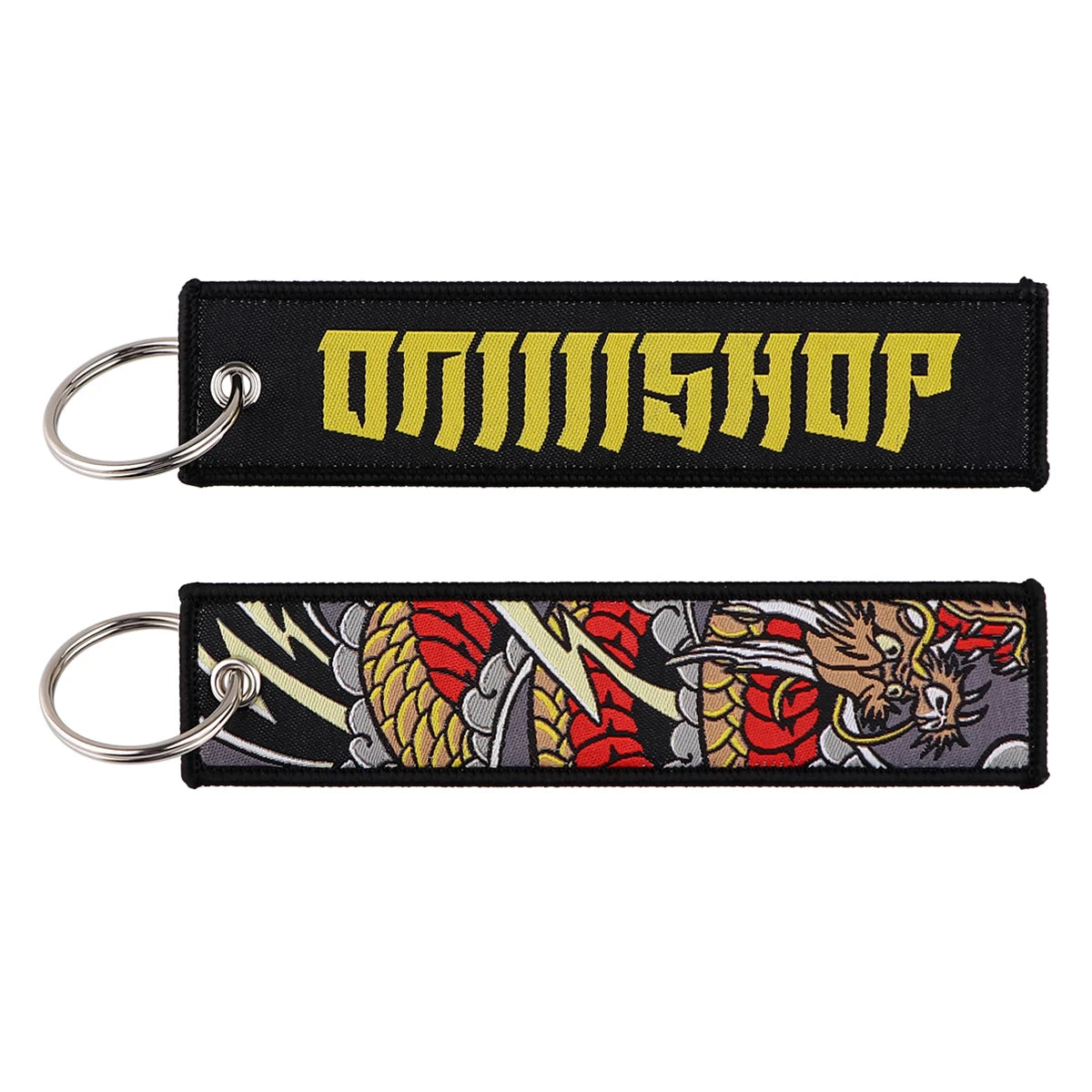 Porte-clé capybara brodé style boho fait main