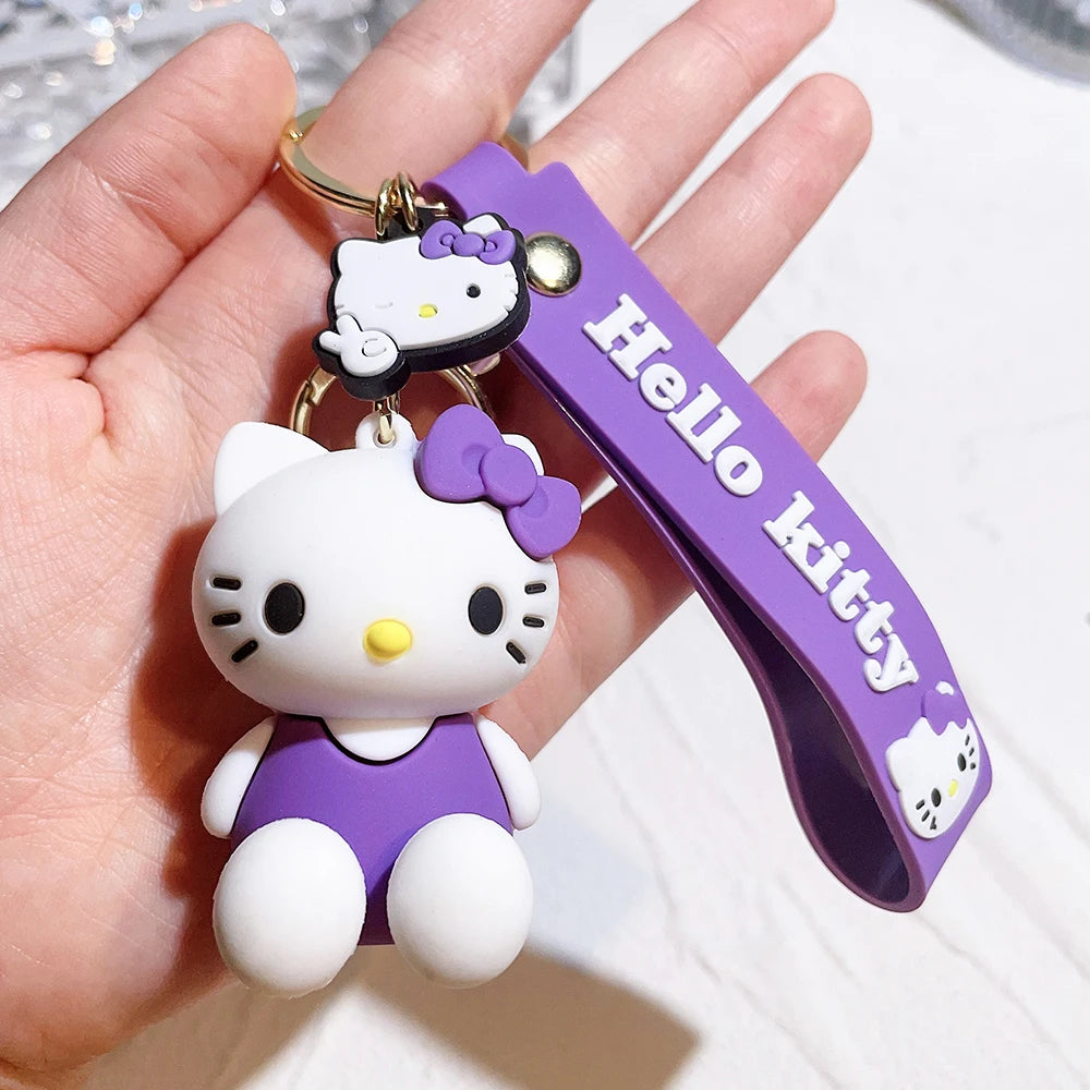 Porte-clé capybara pendentif élégant pour sac à main