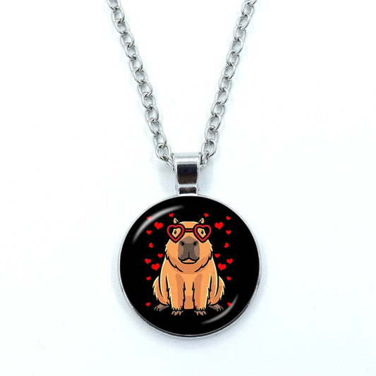 Collier Capybara Amour